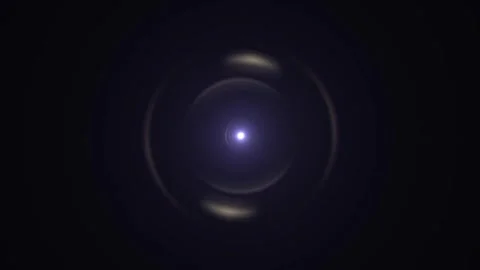 Mesmerizing Purple Light Display with Symmetrical Circular Patterns Video stock 341917716