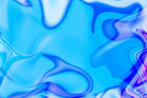 Mesmerizing reflective elements abstract blue modern motion artwork Stock Illustration