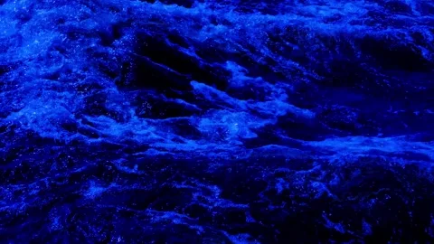 Mesmerizing Slow Motion Dance of Sapphire Waters Cascading Over Ancient Rocks Stock Footage 311282225