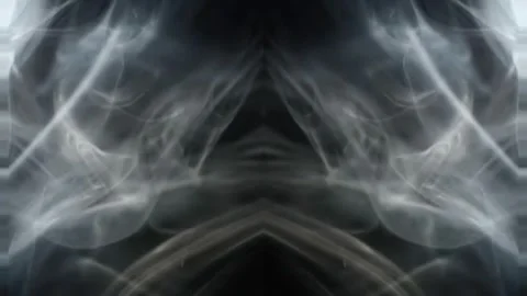 Mesmerizing Smoke Swirls in Slow Motion Stock Footage 296497262