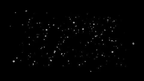 Mesmerizing Snowfall Against a Dark Night Sky Displaying Tranquil Winter Se.. Video stock 341925974