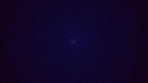 Mesmerizing starry night sky with a dynamic blue light Stock Footage 325539923