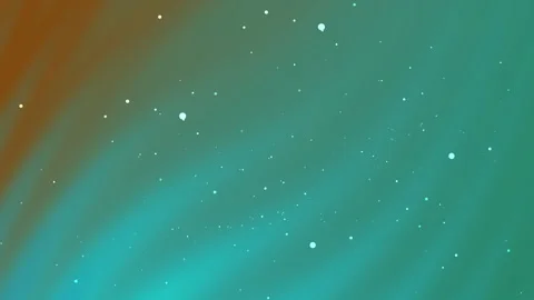 Mesmerizing teal and orange abstract background with sparkling light partic.. Stock Footage 335946590