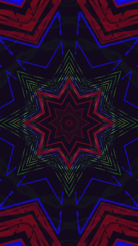Mesmerizing tunnel video loop for continuous screensaver experience Stock Footage 321269522