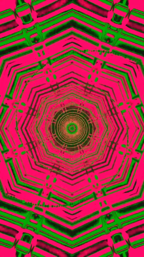 Mesmerizing tunnel video loop creates a vibrant and seamless visual experie.. Stock Footage 321270409