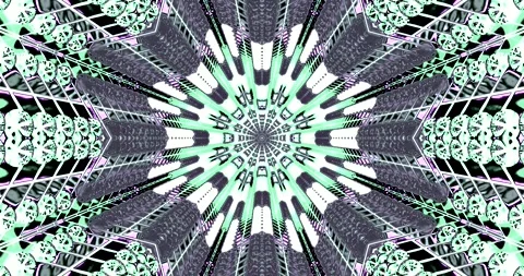 Mesmerizing tunnel video loop showcasing seamless motion and vibrant colors.. Stock Footage 320051364