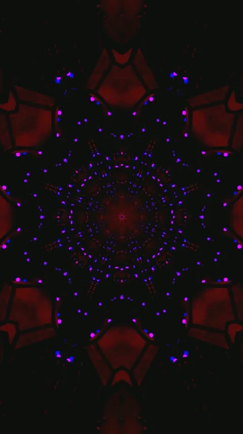 Mesmerizing tunnel video loop with vibrant colors and dynamic patterns for .. Stock Footage 321268656