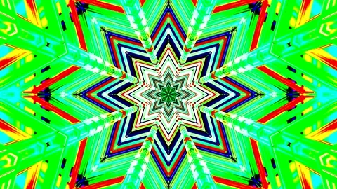 Mesmerizing tunnel video vj loop with vibrant colors and seamless motion fo.. Stock Footage 318936537
