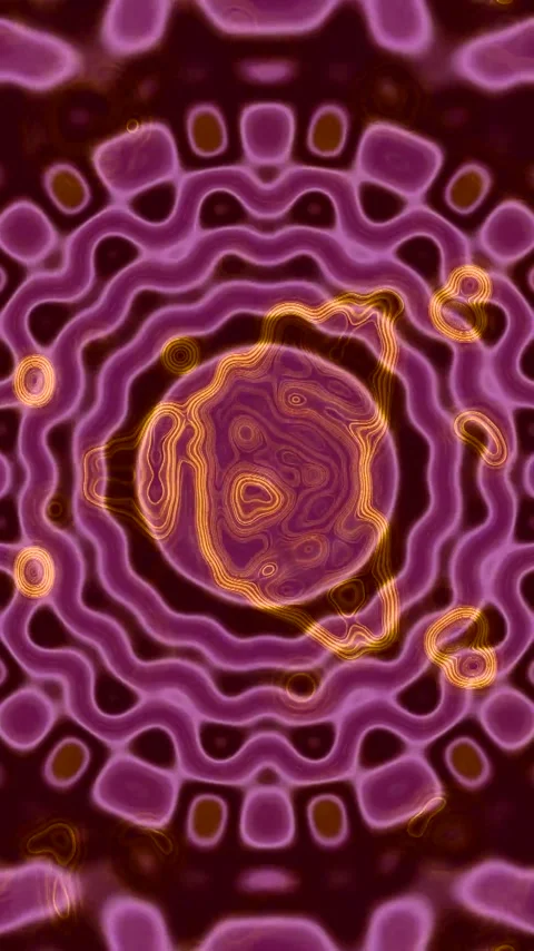Mesmerizing tunnel video vj loop screensaver with seamless transitions and .. Stock Footage 321267903