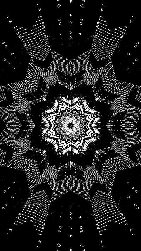 Mesmerizing tunnel video vj loop screensaver featuring seamless design with.. Stock Footage 321268260