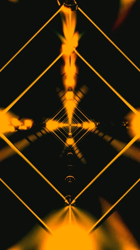 Mesmerizing tunnel video vj loop screensaver creating a seamless visual exp.. Stock Footage 321571527