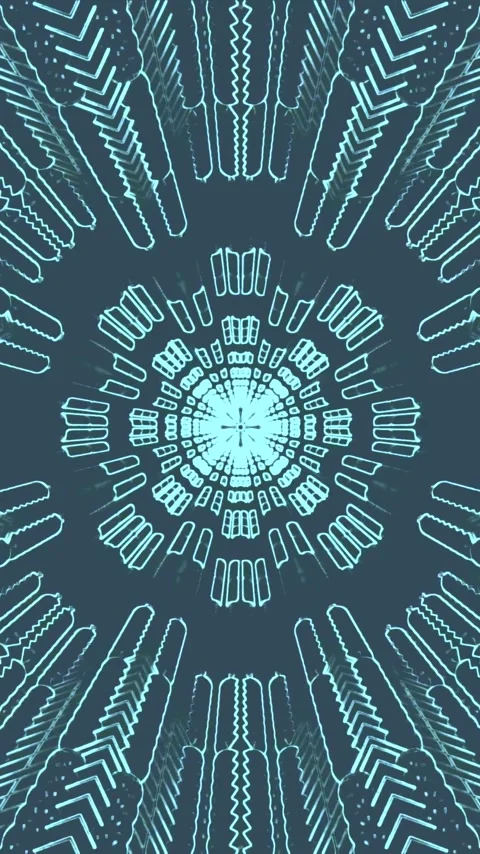 Mesmerizing tunnel video vj loop screensaver features seamless looping anim.. Video stock 321572356