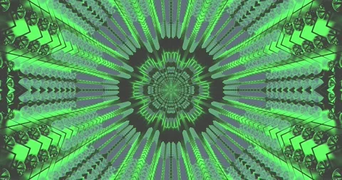 Mesmerizing tunnel visuals create a vibrant seamless looping experience for.. Stock Footage 318606857