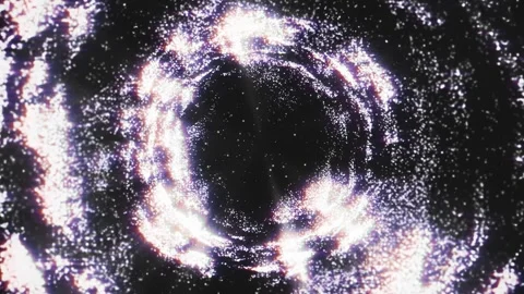 A mesmerizing visual display reveals swirling cosmic patterns Video stock 302997879