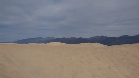 Mesquite Flat Sand Dunes Stock Footage 101024302