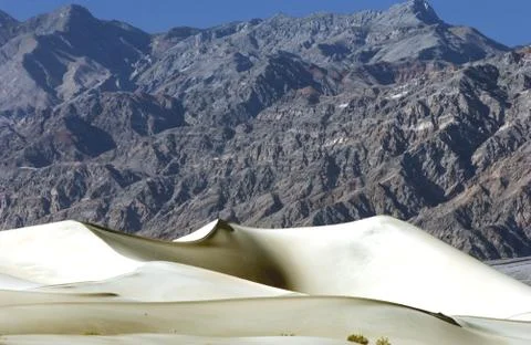 Mesquite Flat Sand Dunes Stock Photos