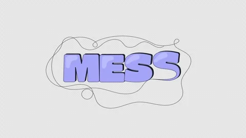 Mess internet reaction 2D animation Stock Footage 338325267