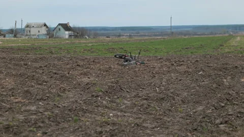 The mess left behind by the Russian army in Ukraine 動画素材 200916891
