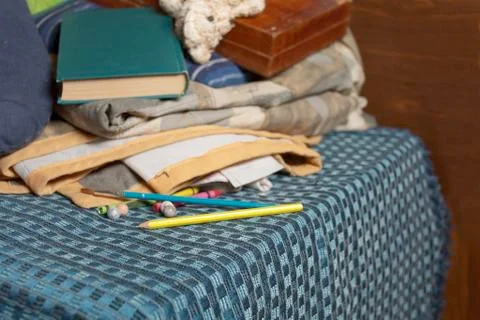 Mess On Sofa Фото