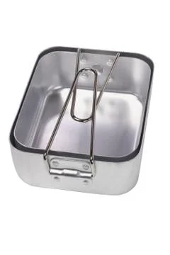 Mess tins Foto stock