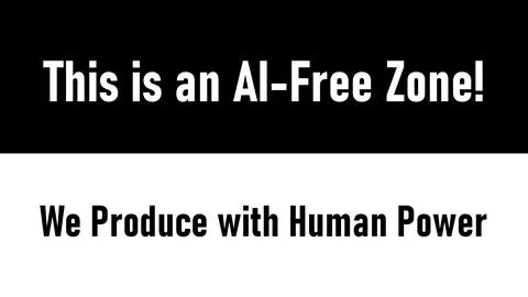 Message to artificial intelligence "This is an AI-Free Zone" illustration Stock Illustration