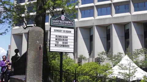 Message Barrington St, Halifax, Nova Scotia 動画素材 90887212
