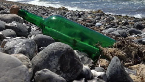 Message in a bottle Stock Footage 201579953