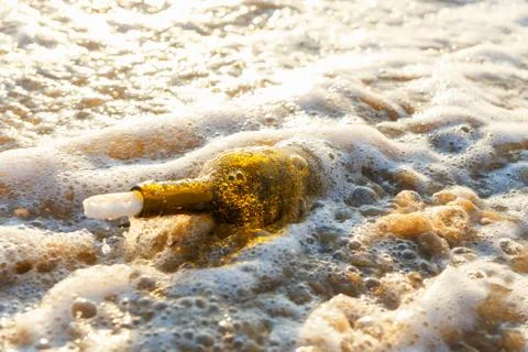 Message in a bottle Stock Photos