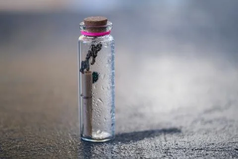 Message in the bottle Stock Photos