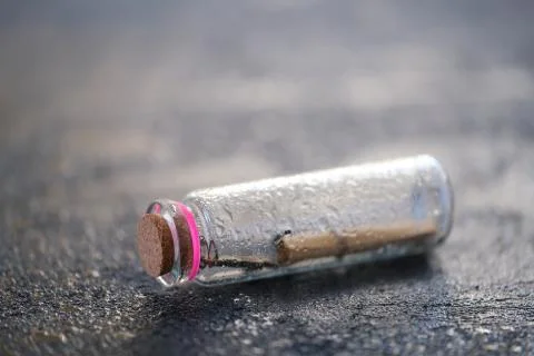 Message in the bottle Stock Photos