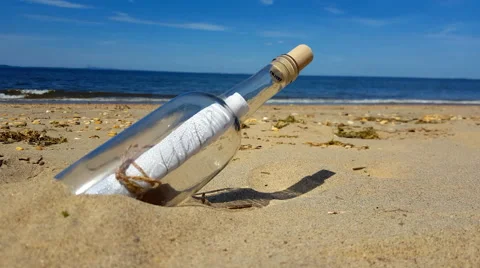 Message in a Bottle Series IV 4K Video stock 51268138