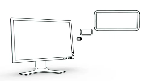 Message box display 스톡 동영상 2559336