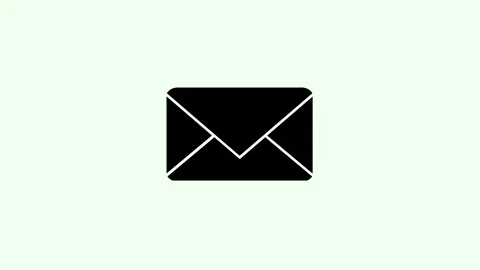 Message box icon animation. Stock Footage 286145657