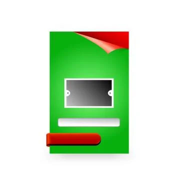 Message box Stock Illustration