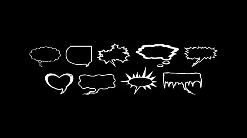 Message box set icon animation. Stock Footage 286142862