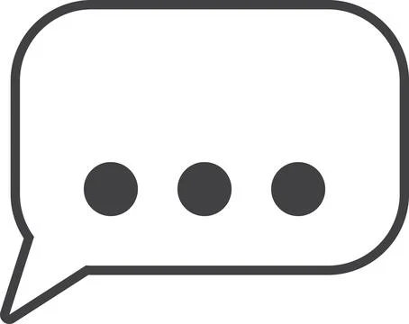Message boxes and chats illustration in minimal style 스톡 일러스트