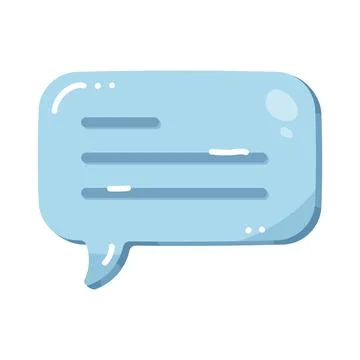 Message bubble Stock Illustration