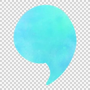 Message bubbles. Text balloon on phone display. Stock Illustration