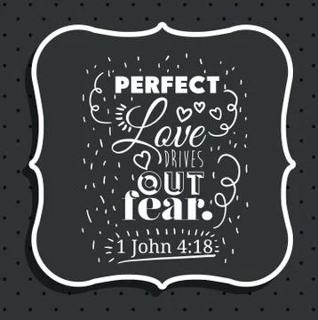 Message in calligraphy design Stock Illustration