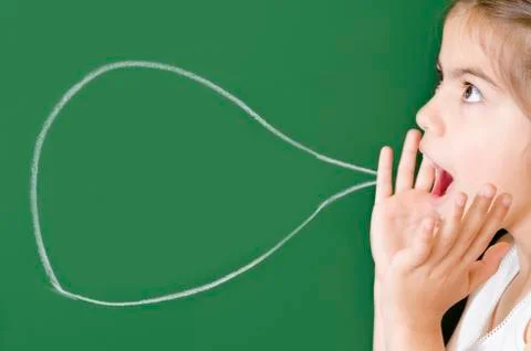 Message on chalkboard Stock Photos