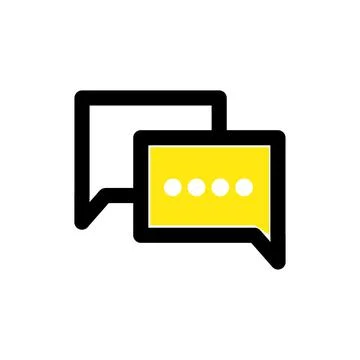 Message Conceptual Icon Vector Design Stock Illustration