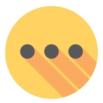 Message Dots Symbol Stock Illustration