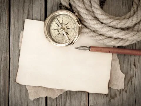 Message from the explorer Stock Photos