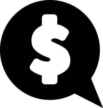 Message icon, black silhouette. Virtual letter cloud. Stock Illustration