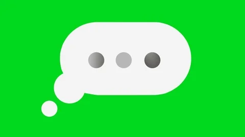 Message icon grenbox background 스톡 동영상 118072592