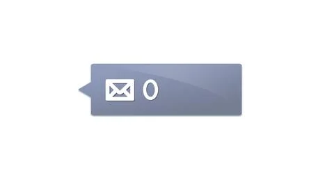 Message icon with increasing numbers 4k 스톡 일러스트