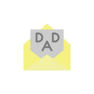 Message icon. Simple color vector elements of cultural activities icons for ui 스톡 일러스트