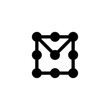 Message icon. Simple style delivery poster background symbol. Message brand.. Stock Illustration