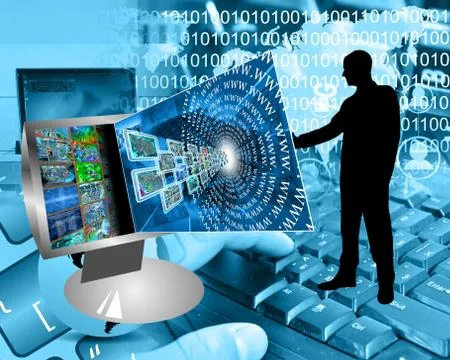 Message Illustrazione stock