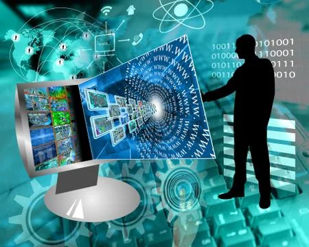 Message Illustrazione stock